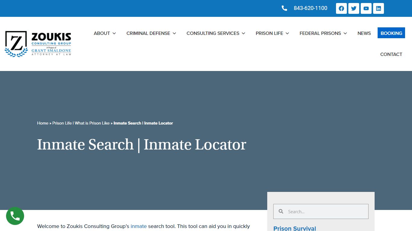 Inmate Search | How to Find an Inmate | Inmate Locator - Law Offices of ...